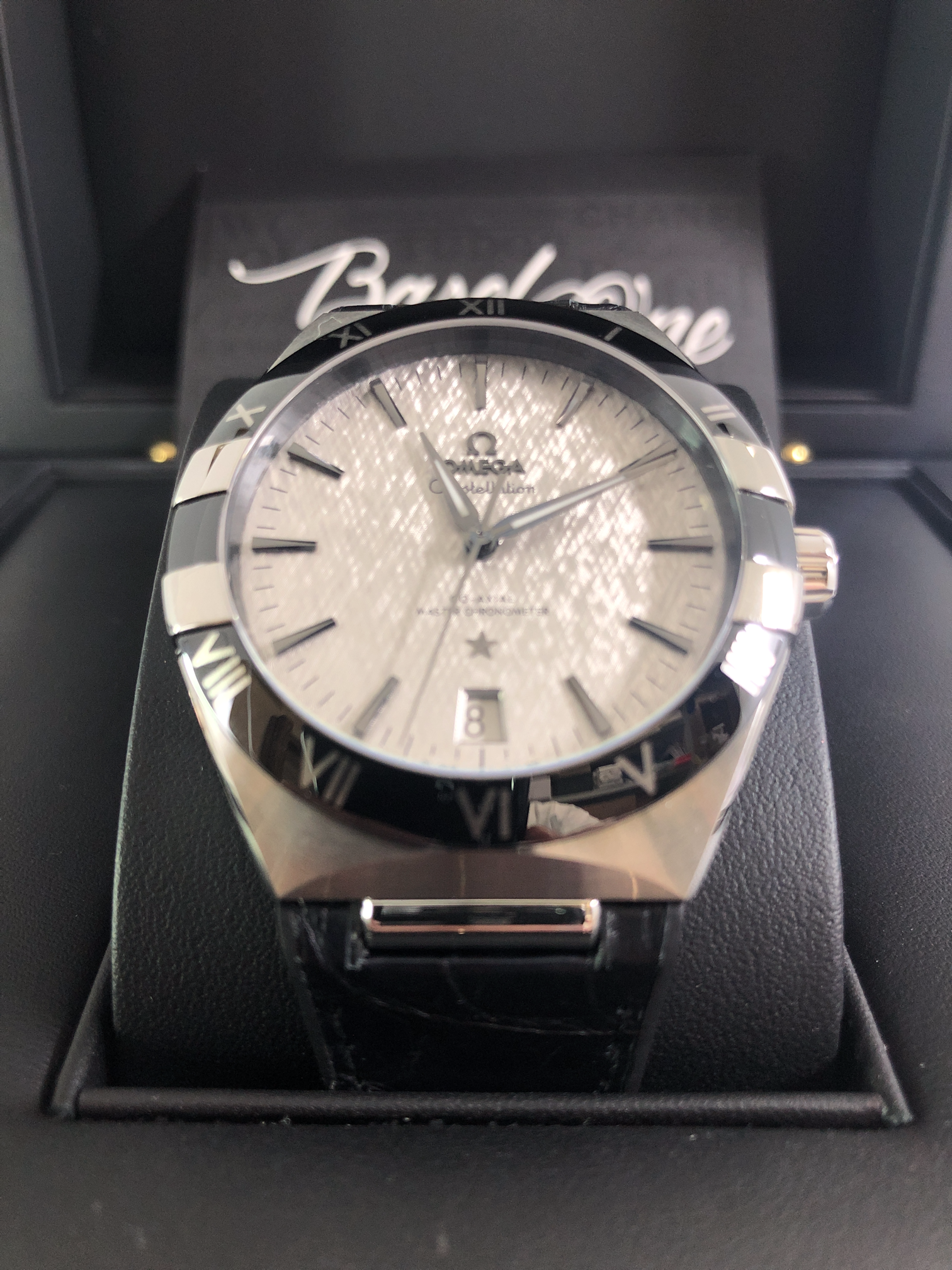 全新歐米茄星座系列131.33.41.21.06.001 13133412106001 灰色面COAXIAL MASTER CHRONOMETER 41 毫米皮帶腕錶
