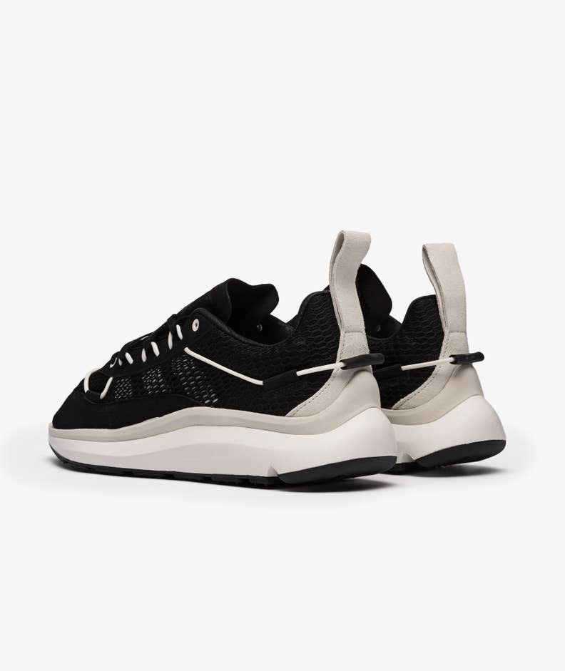 【 Y-3 SHIKU RUN 頂級鞋款 - 黑白 】