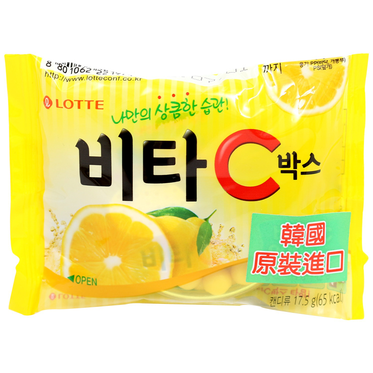 LOTTE 檸檬C糖