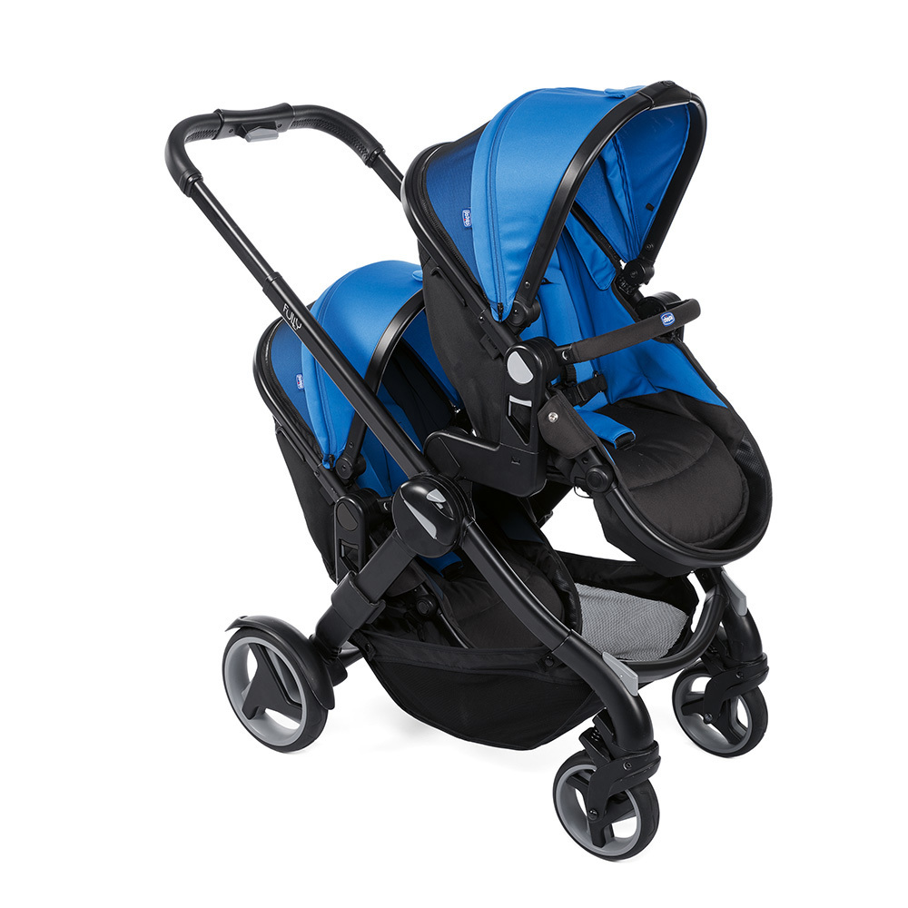 Fully智能變幻雙向雙人手推車