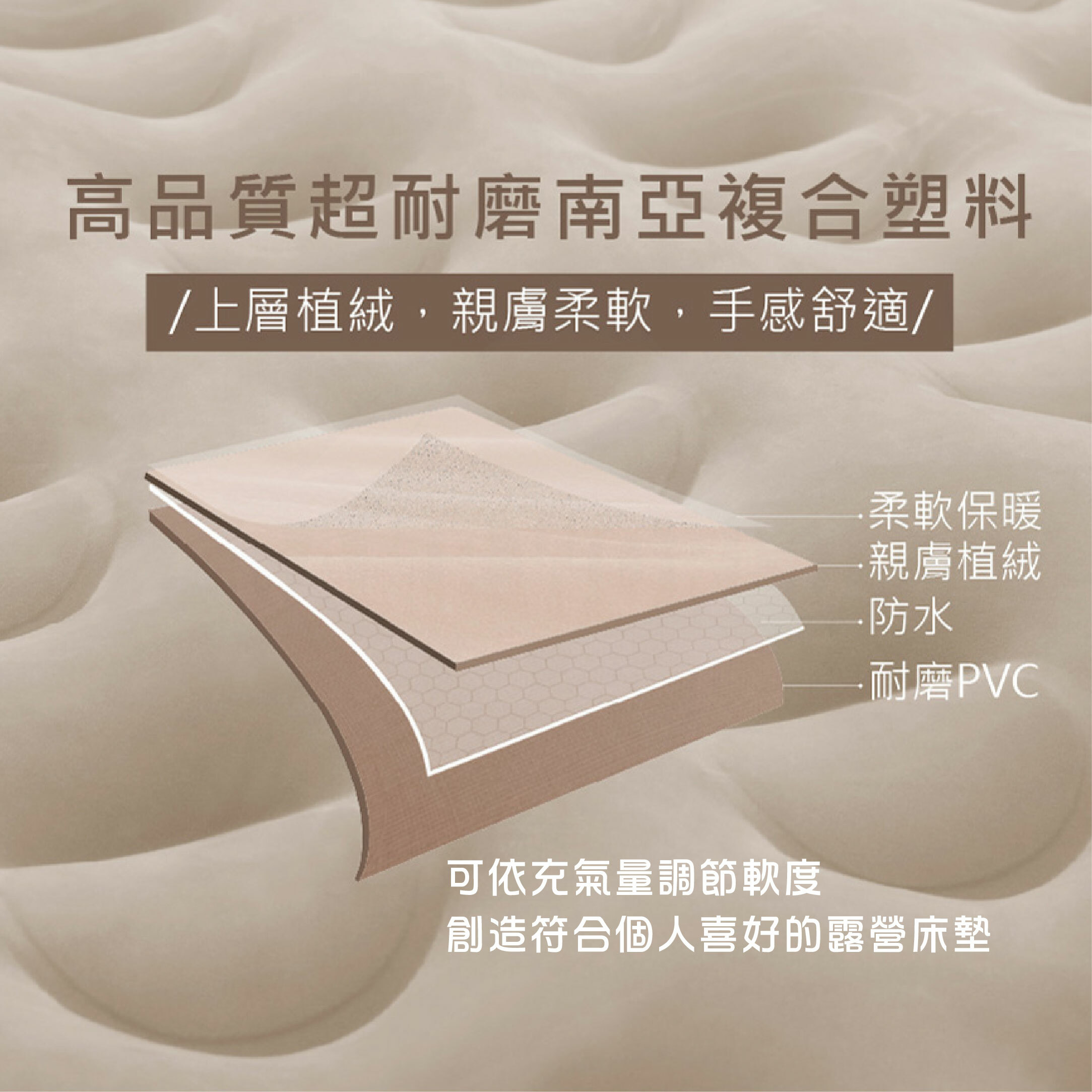 【OutdoorBase】歡樂時光充氣床-覺曉系列