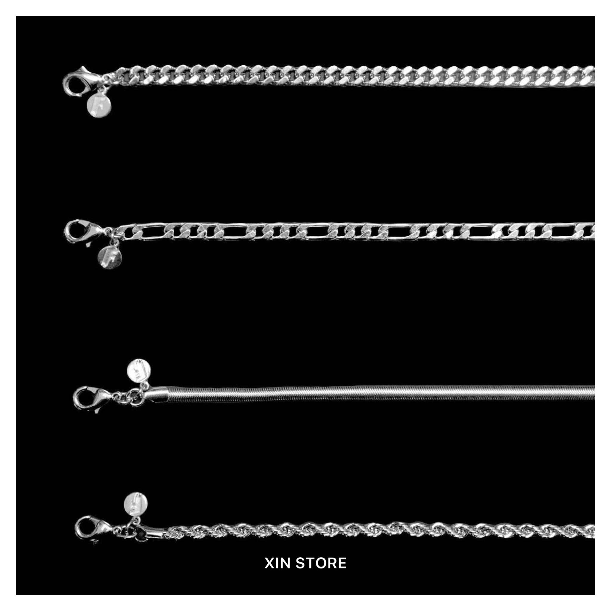 【現貨】The Flame TW  Silver Chain 鍍白 項鍊 銀飾