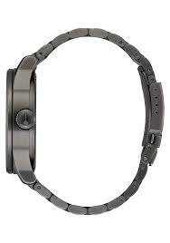 萬年鐘錶 - NIXON 尼克森  SENTRY SS  鐵灰色不鏽鋼衝浪錶  A356-632 錶徑42MM