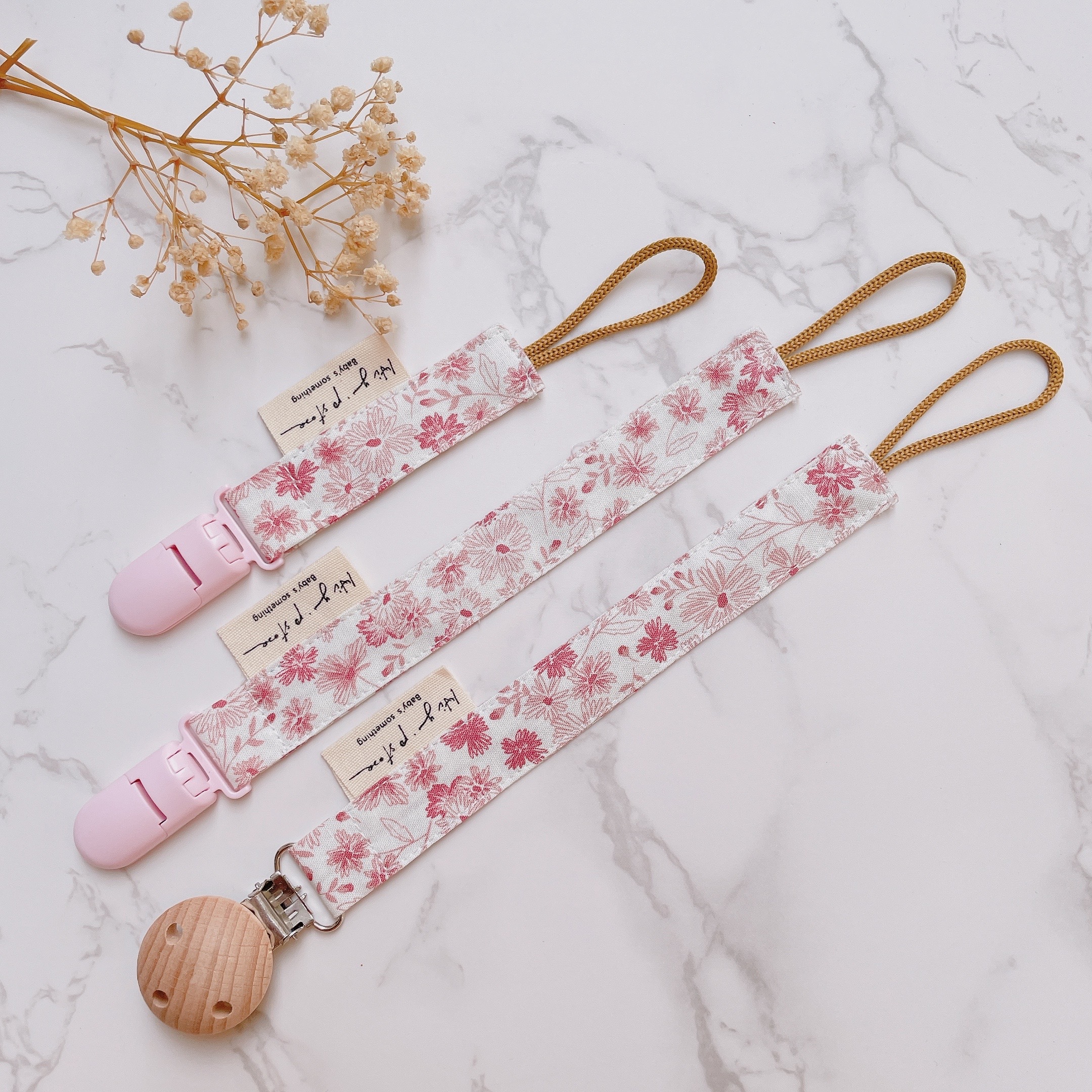 Hi Y.P store-鱷魚夾-湘妃小花