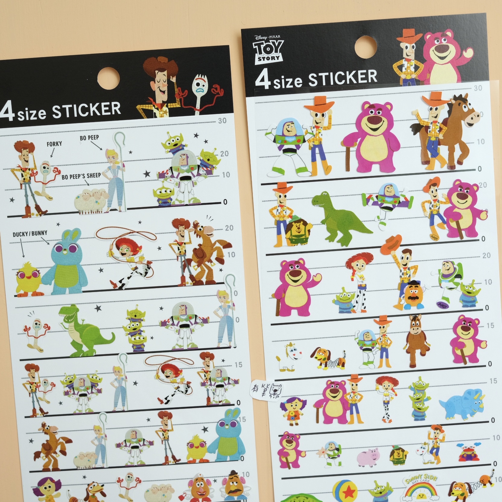 玩具總動員 貼紙 4size STICKER｜Kamio 日本