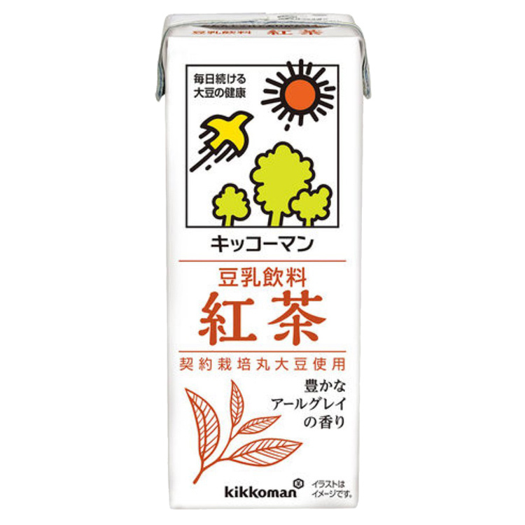 龜甲萬 豆乳/紅茶風味200ml