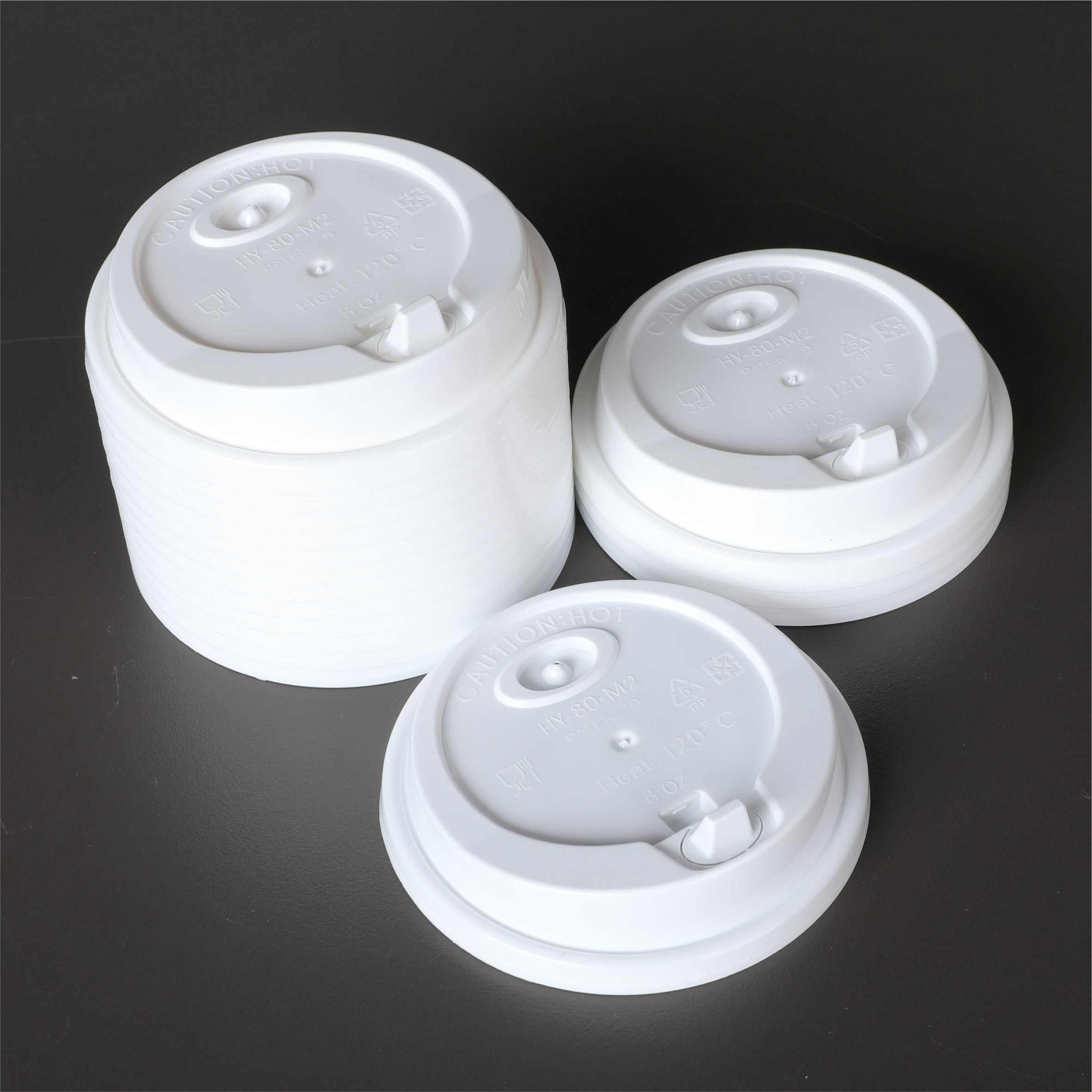 PP可掀凸蓋-M2 90口徑 白色