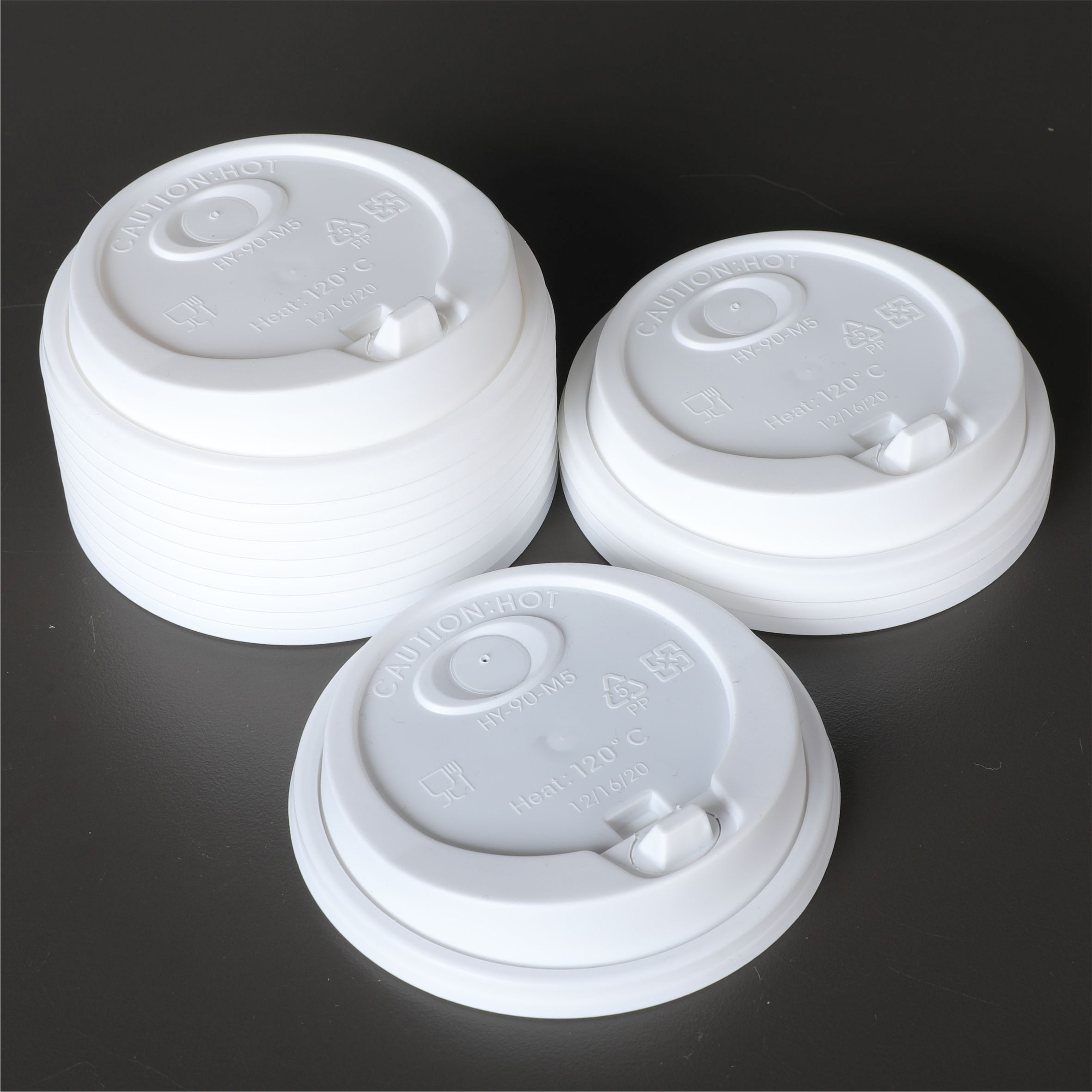 PP兩用凸蓋-M5 90口徑 白色