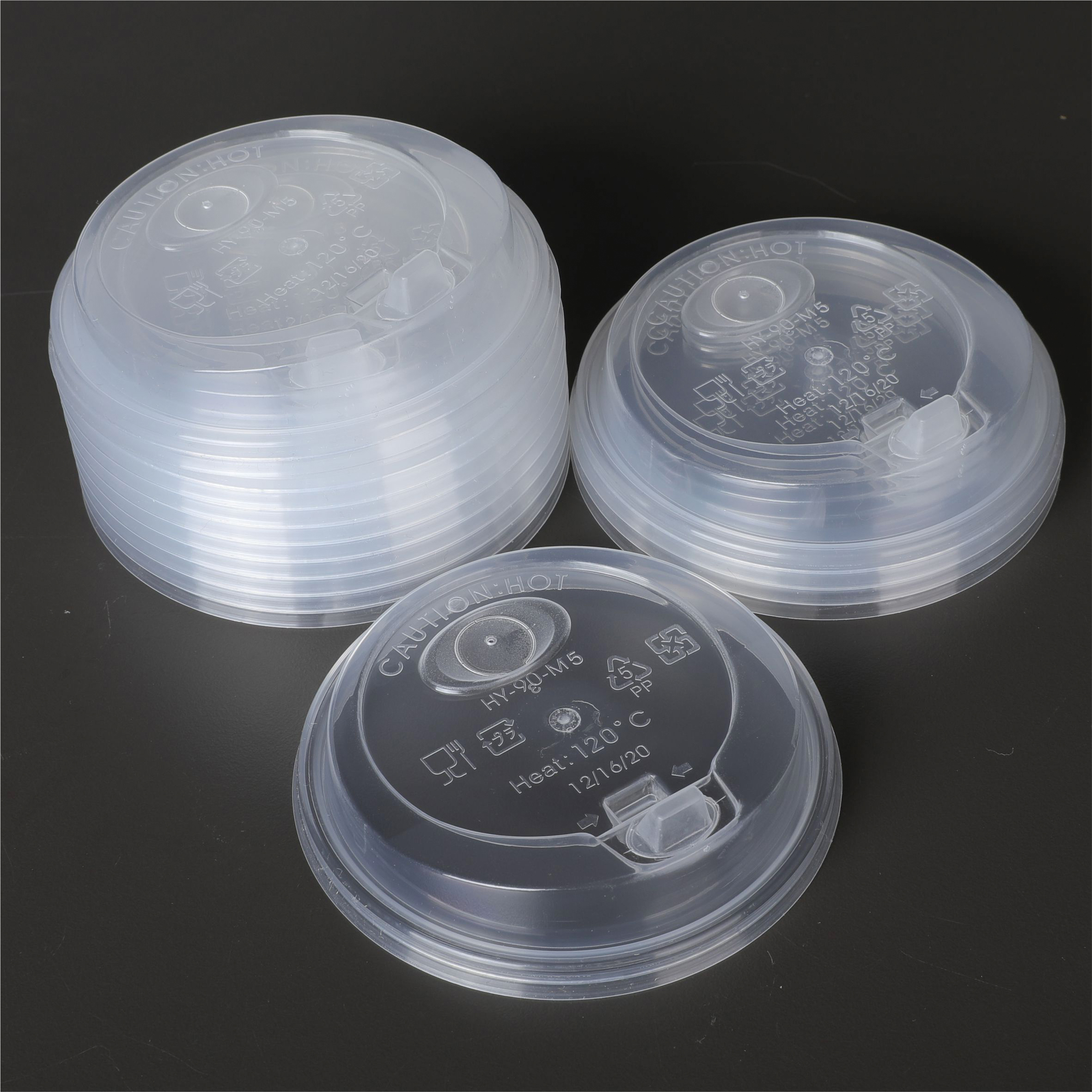 PP兩用凸蓋-M5 90口徑 透明