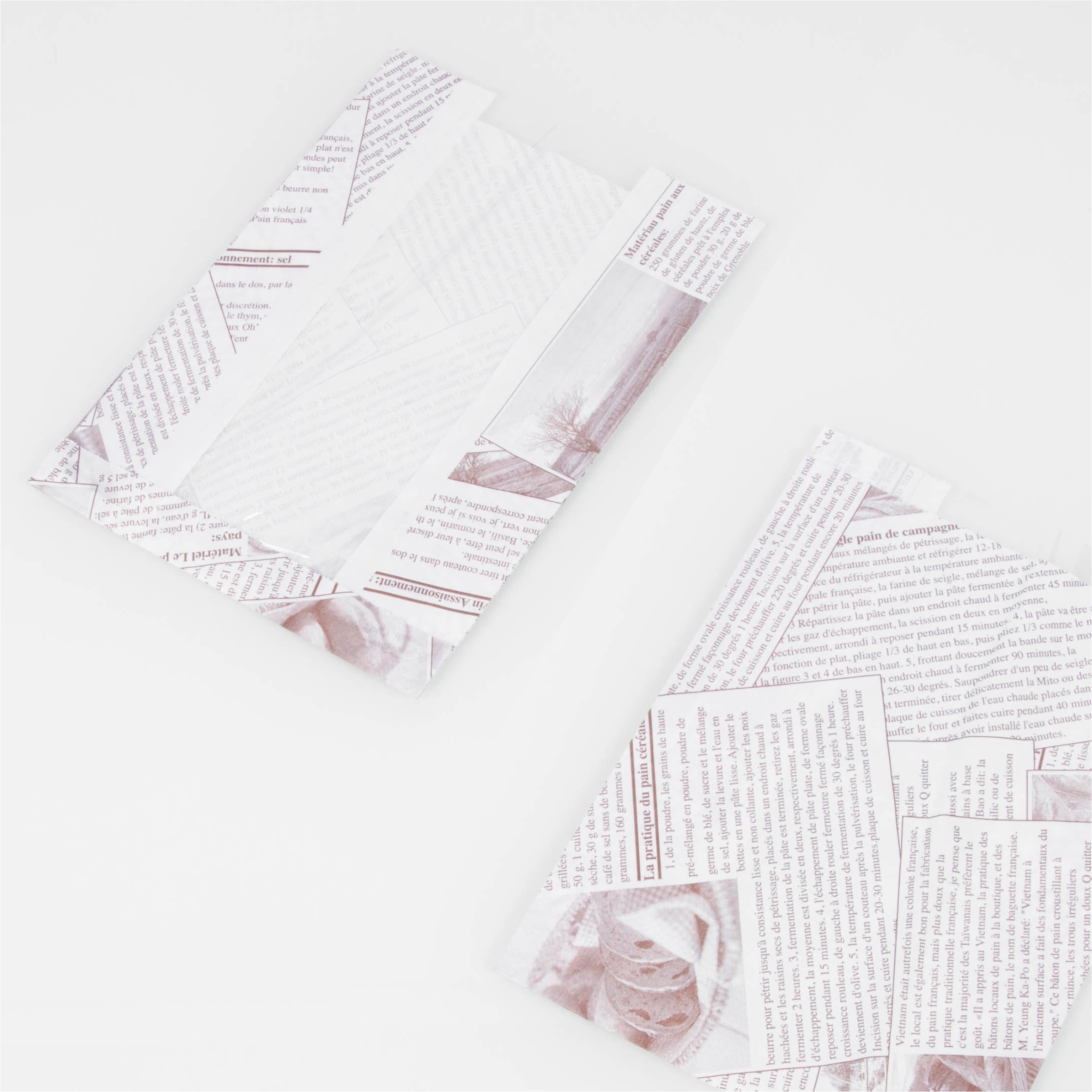 麵包袋 白牛-報紙款 3號