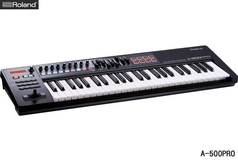 Roland 羅蘭 49鍵 MIDI鍵盤 鍵盤控制器 A-500PRO 公司貨