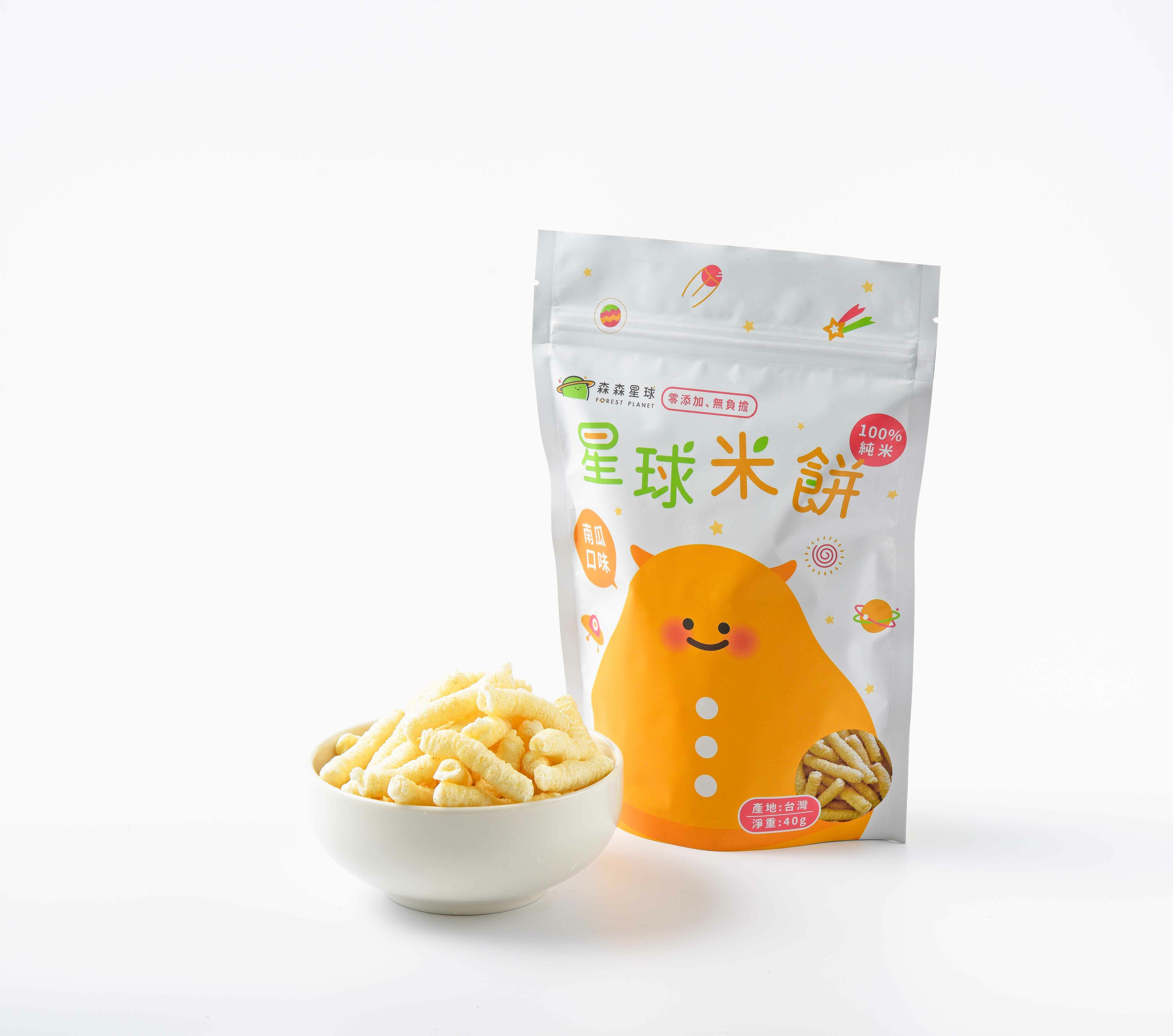 星球寶寶米餅｜南瓜口味｜單包｜適合6個月以上