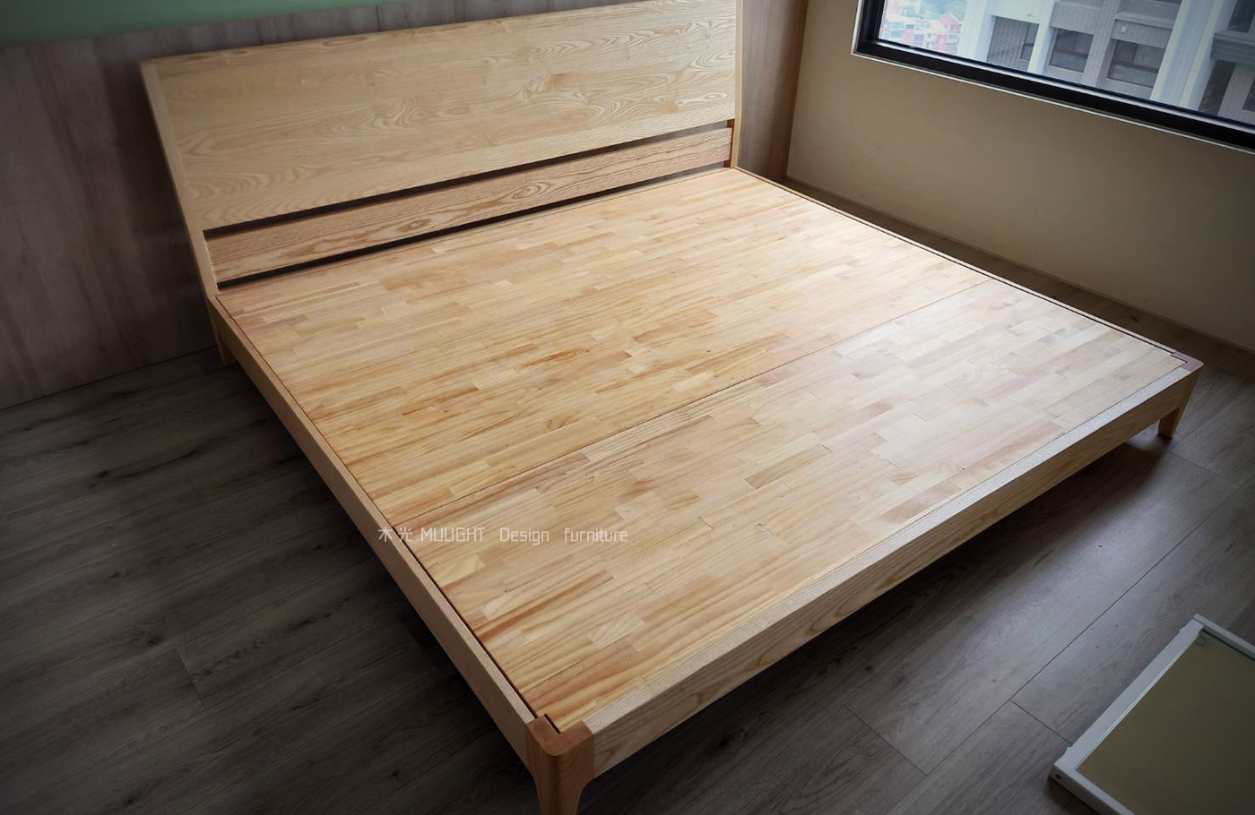 時光-全實木造型床架(可訂製)