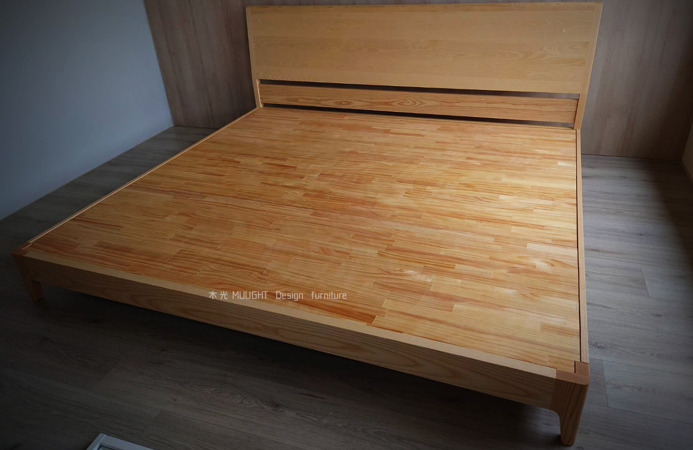 時光-全實木造型床架(可訂製)