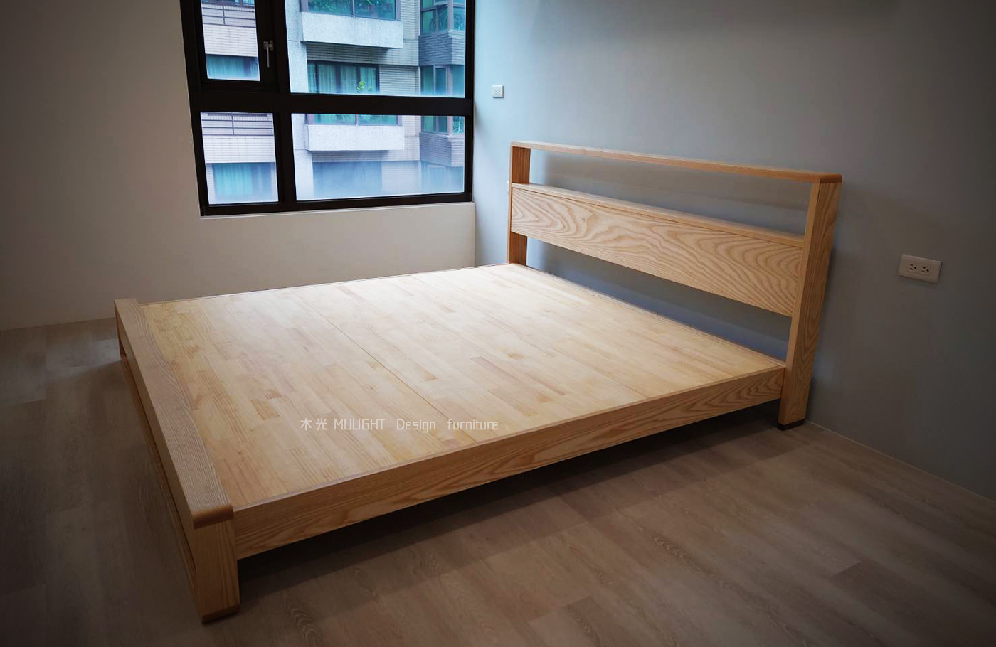 日日-全實木造型床架(可訂製)