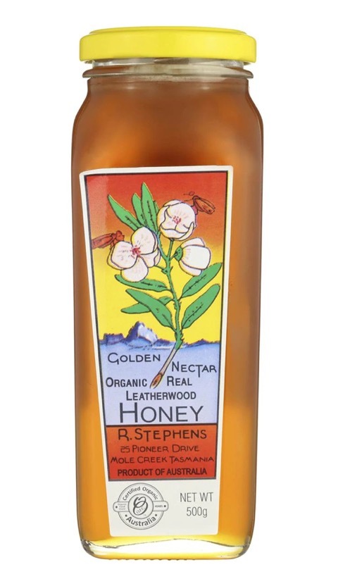 R. Stephens 塔斯曼尼亞有機革木蜂蜜500克(最佳食用日期為2026年12月31日)