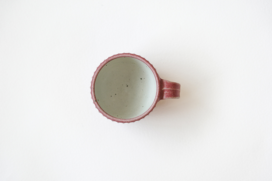 宋艸窯 - 咖啡歐蕾杯 / 霧紅
