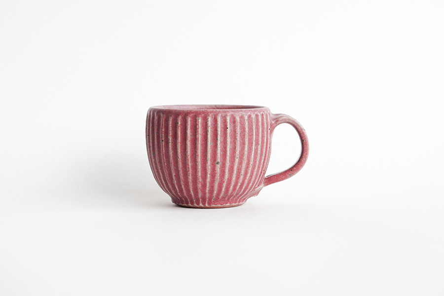 宋艸窯 - 咖啡歐蕾杯 / 霧紅