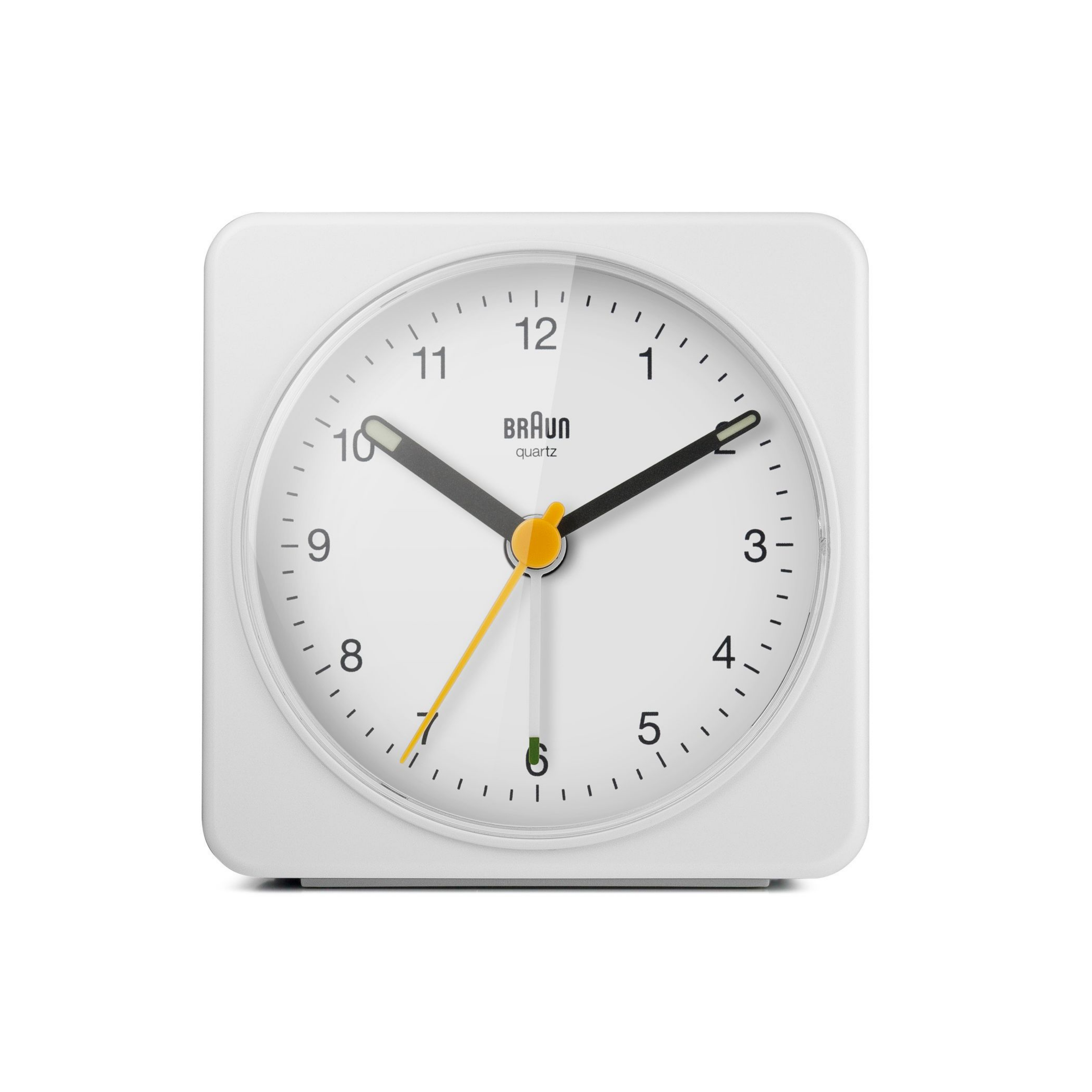 Braun Clocks BC03 Classic Analogue Black Alarm Clock