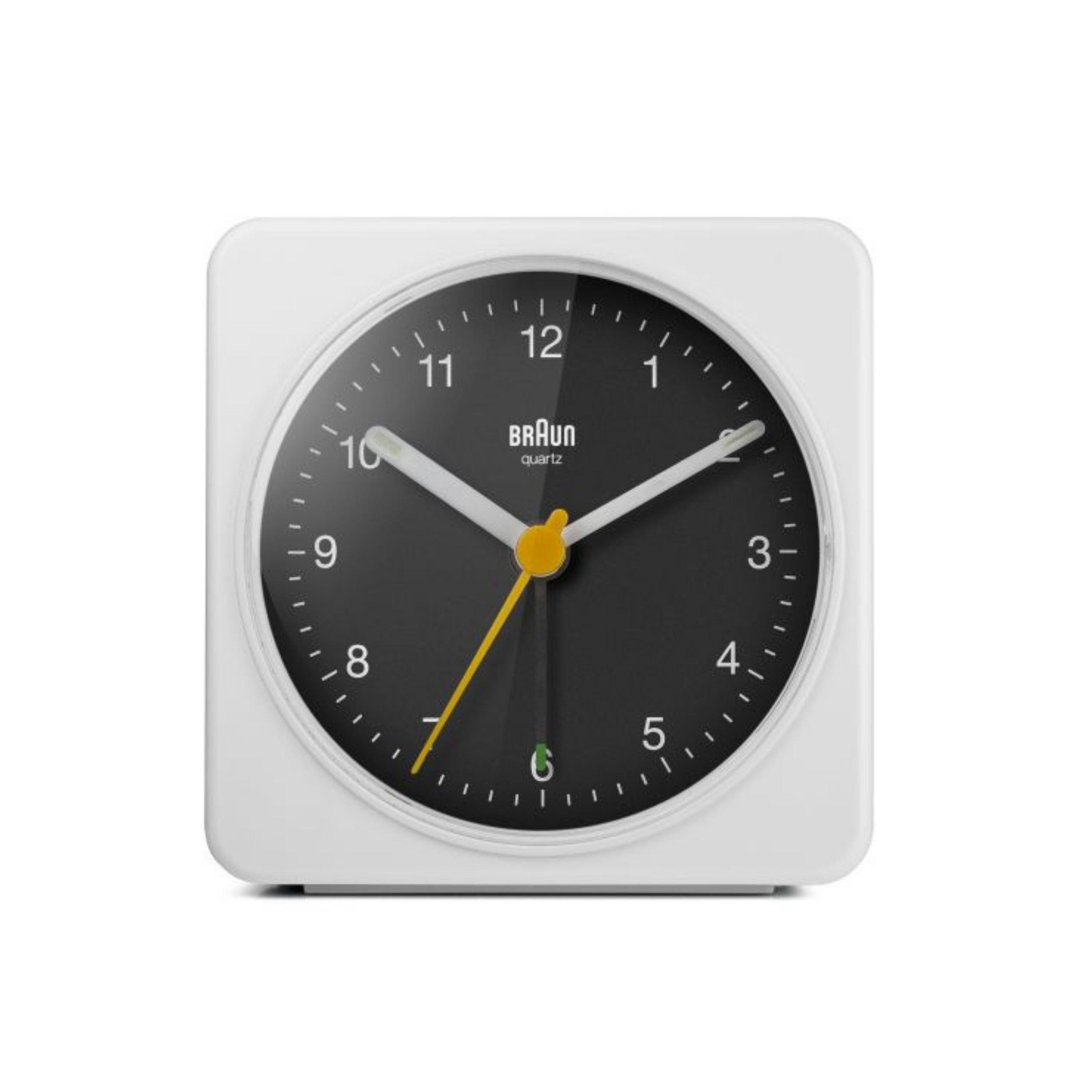 Braun Clocks BC03 Classic Analogue Black Alarm Clock