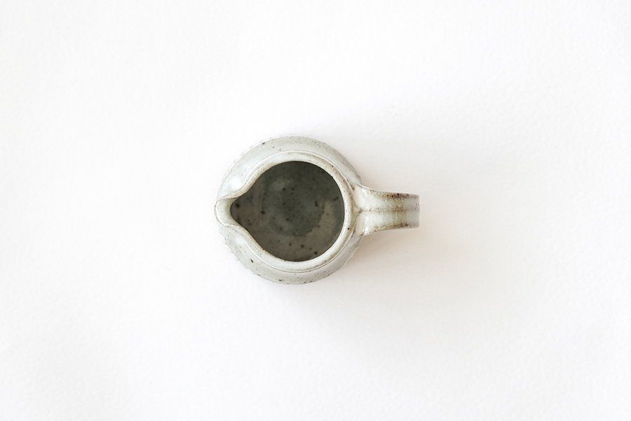 宋艸窯- 鎬片口壺 / 藁白