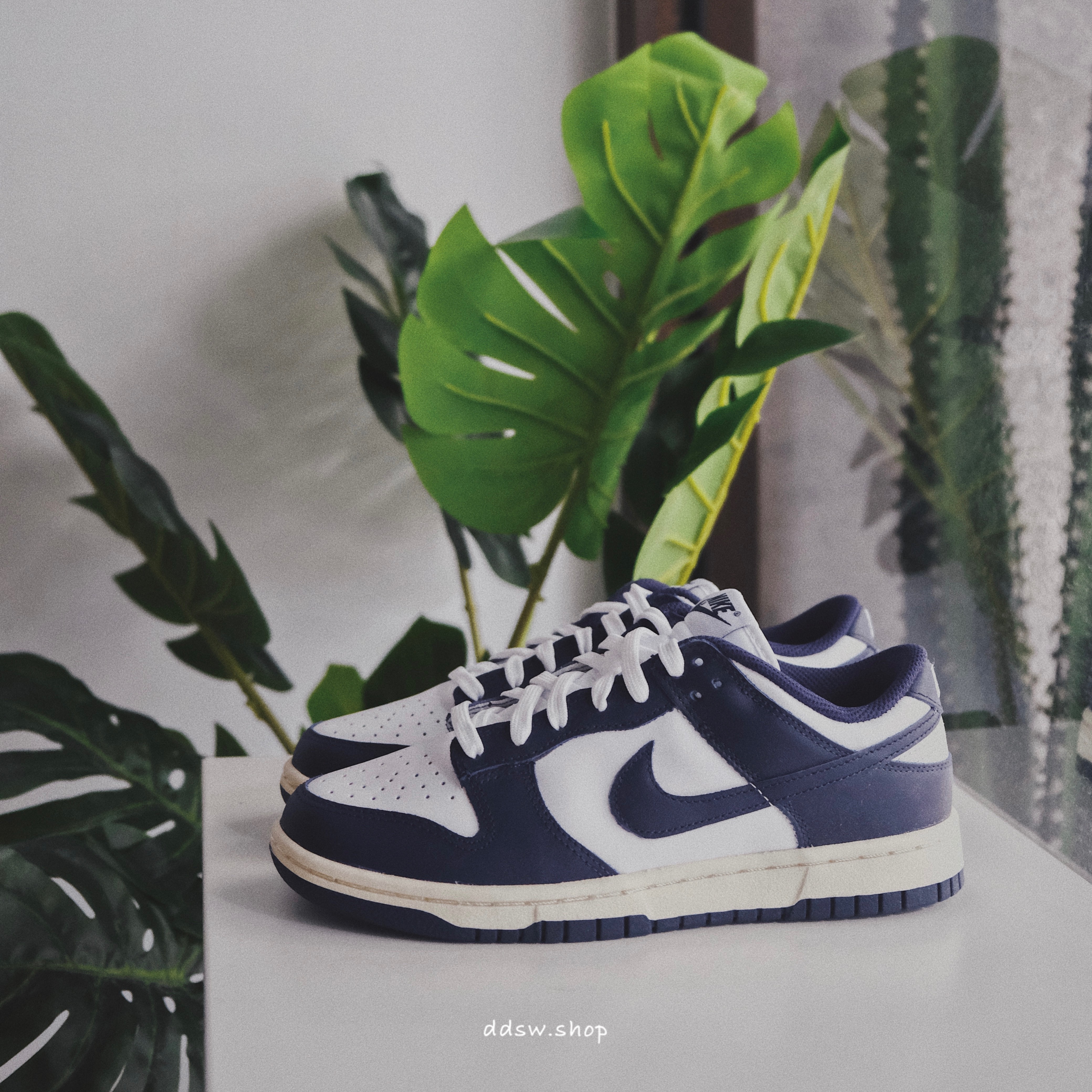 Nike WMNS Dunk Low “Vintage Navy” 復古 海軍藍 奶油底 DD1503-115