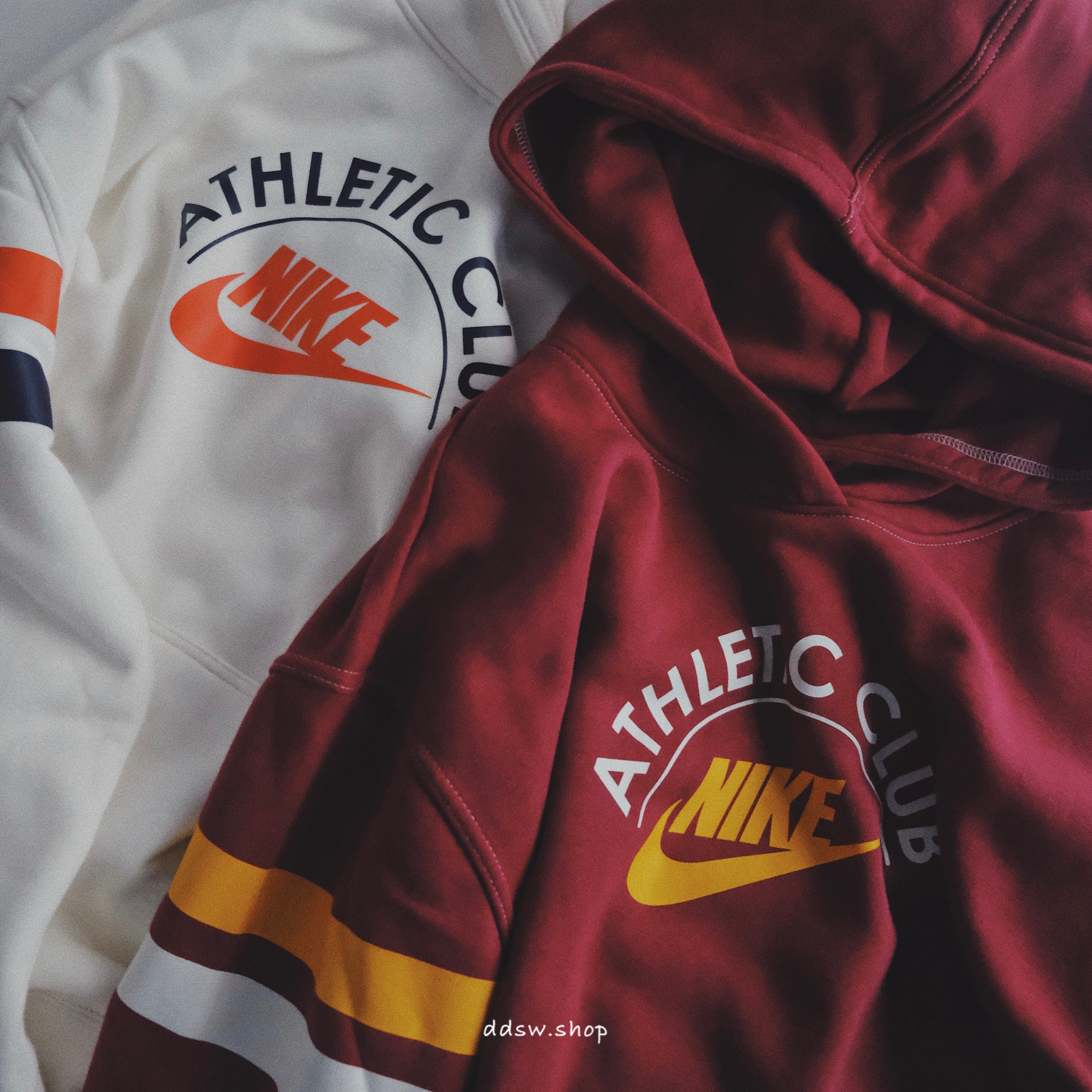 Nike Sportswear 帽T 女款寬鬆落肩 內刷毛 紫紅DQ91467-677 白色DQ9147-133