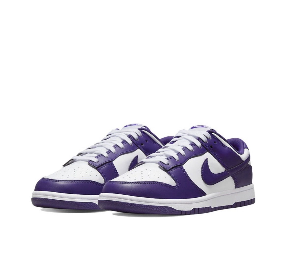 Nike Dunk Low "COURT PURPLE" 白紫 低筒