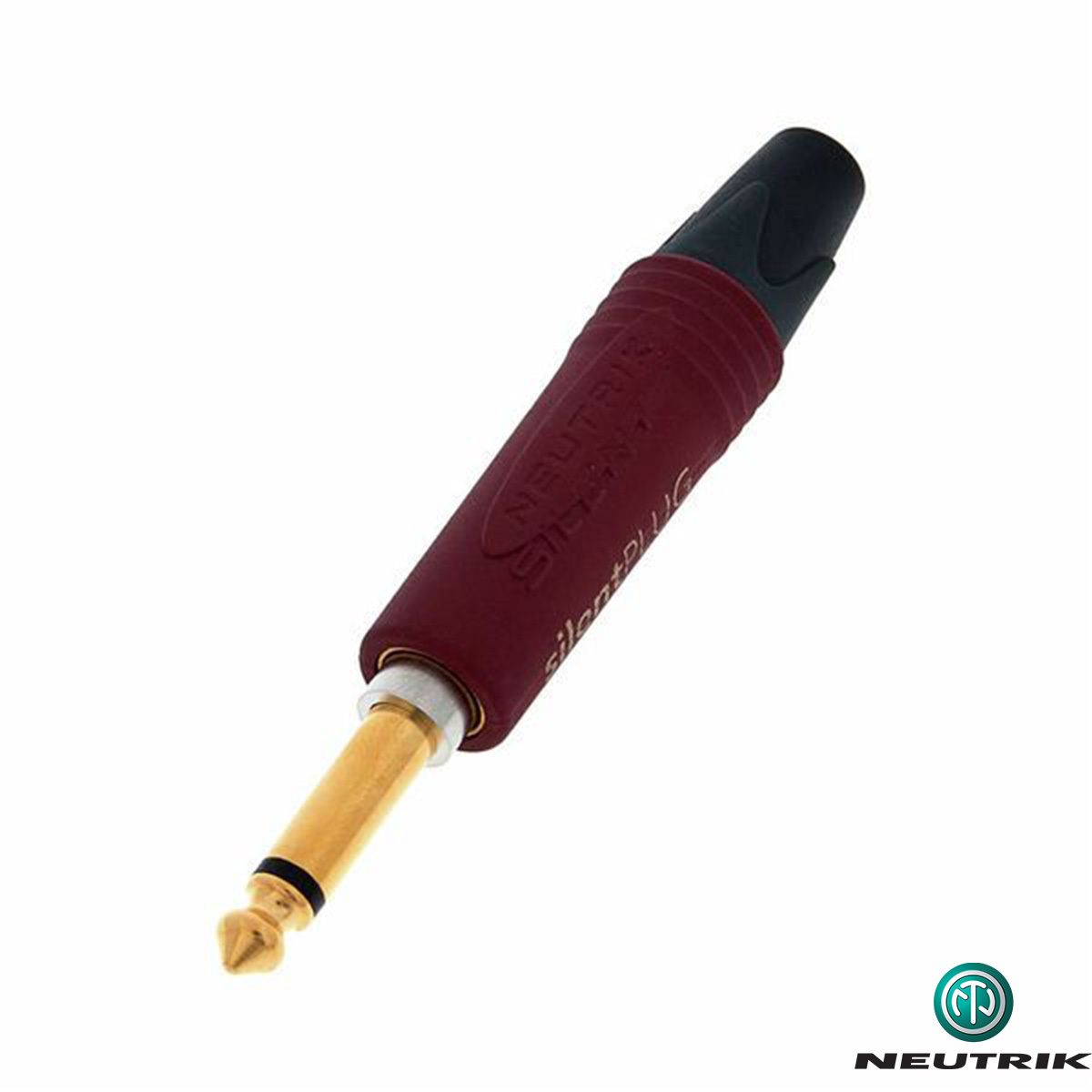 Neutrik NP2 X-AU Silent TS 6.3 mm 1/4 鍍金/防爆/直頭/端子/接頭 樂器導線頭