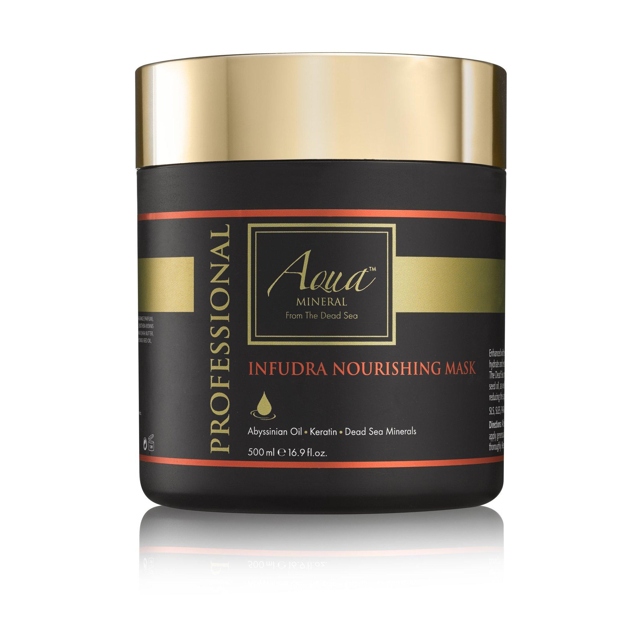 AQUA MINERAL – 專業頭髮護理系列 INFUDRA死海礦物滋養護髮膜 500ml