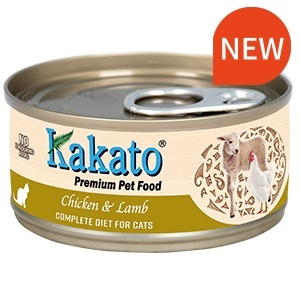 Kakato 卡格 雞肉、羊肉 (全期貓糧 -主食罐) 70g (48罐）