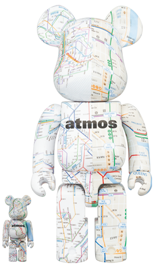 Bearbrick 100%+400% ATMOS SUBWAY