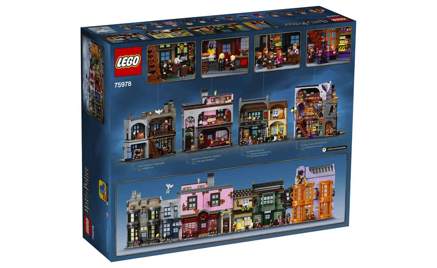 [飛米樂高積木磚賣店] LEGO 75978 Harry Potter-® 哈利波特™ 斜角巷™