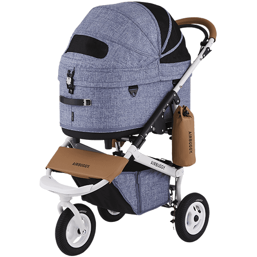 AirBuggy Dome3 Large 高級寵物手推車20kg．MELANGE DENIM