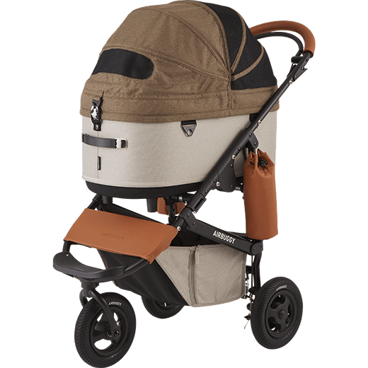 AirBuggy Dome3 Large 高級寵物手推車20kg．CACAO