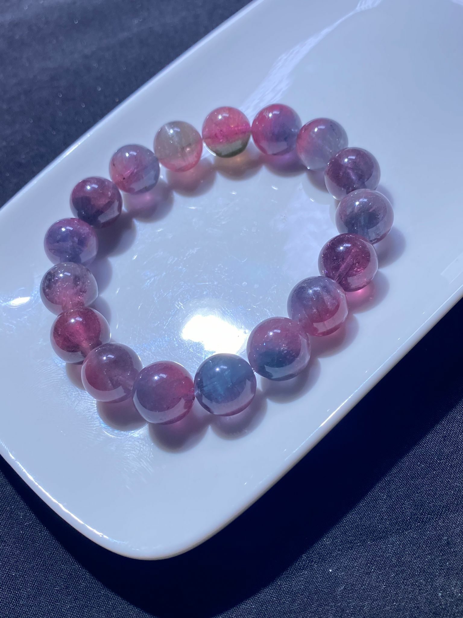 11.5-11.8mm 極品紫粉碧璽