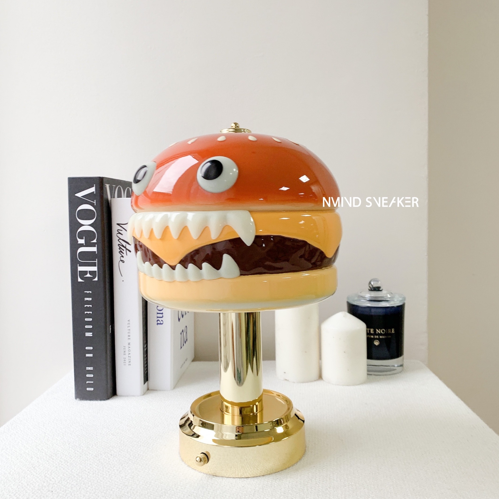 ブランド雑貨総合 小物 MEDICOM TOY UNDERCOVER HAMBURGER LAMP 小物 ...