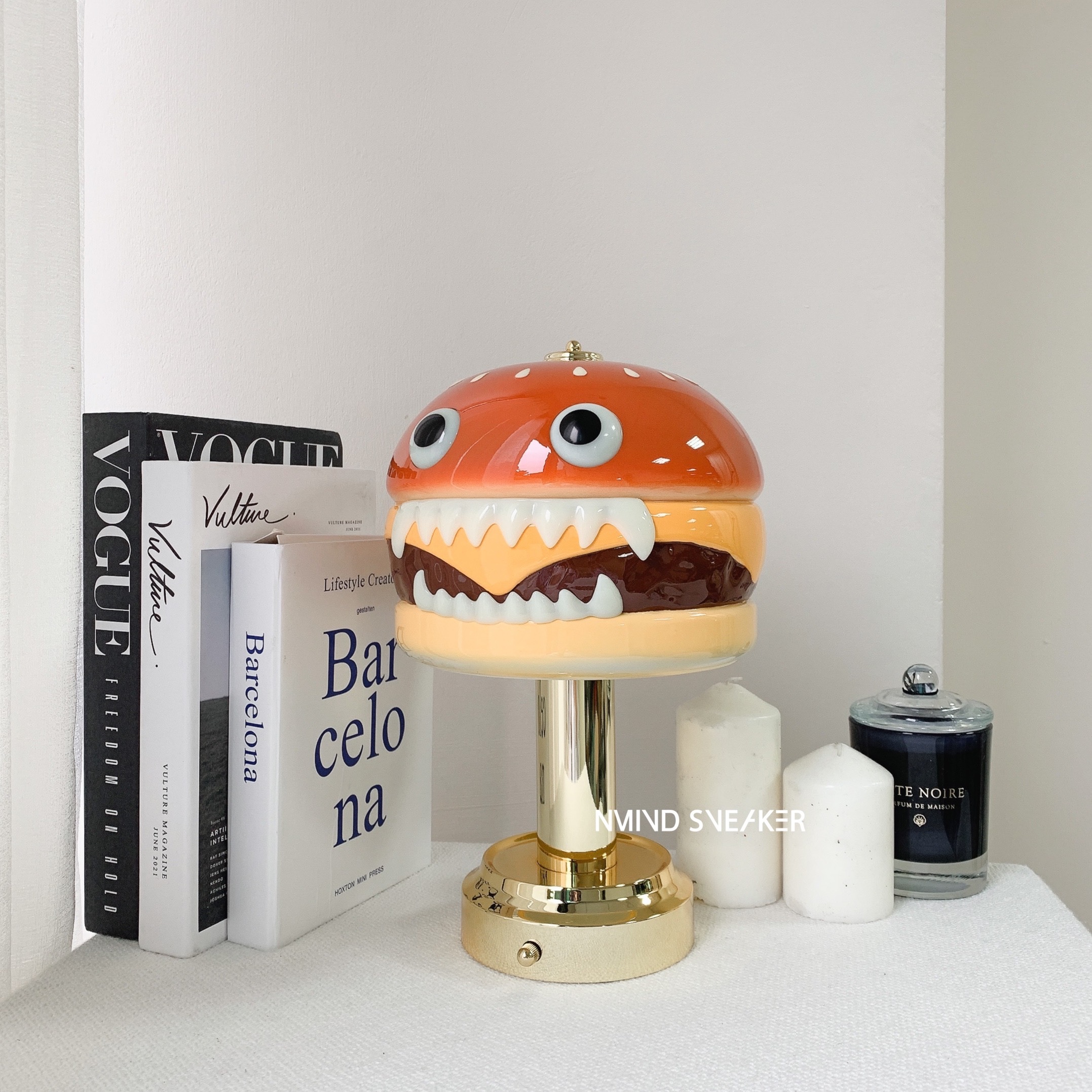 UNDERCOVER x Medicom Toy HAMBURGER LAMP 漢堡燈原色