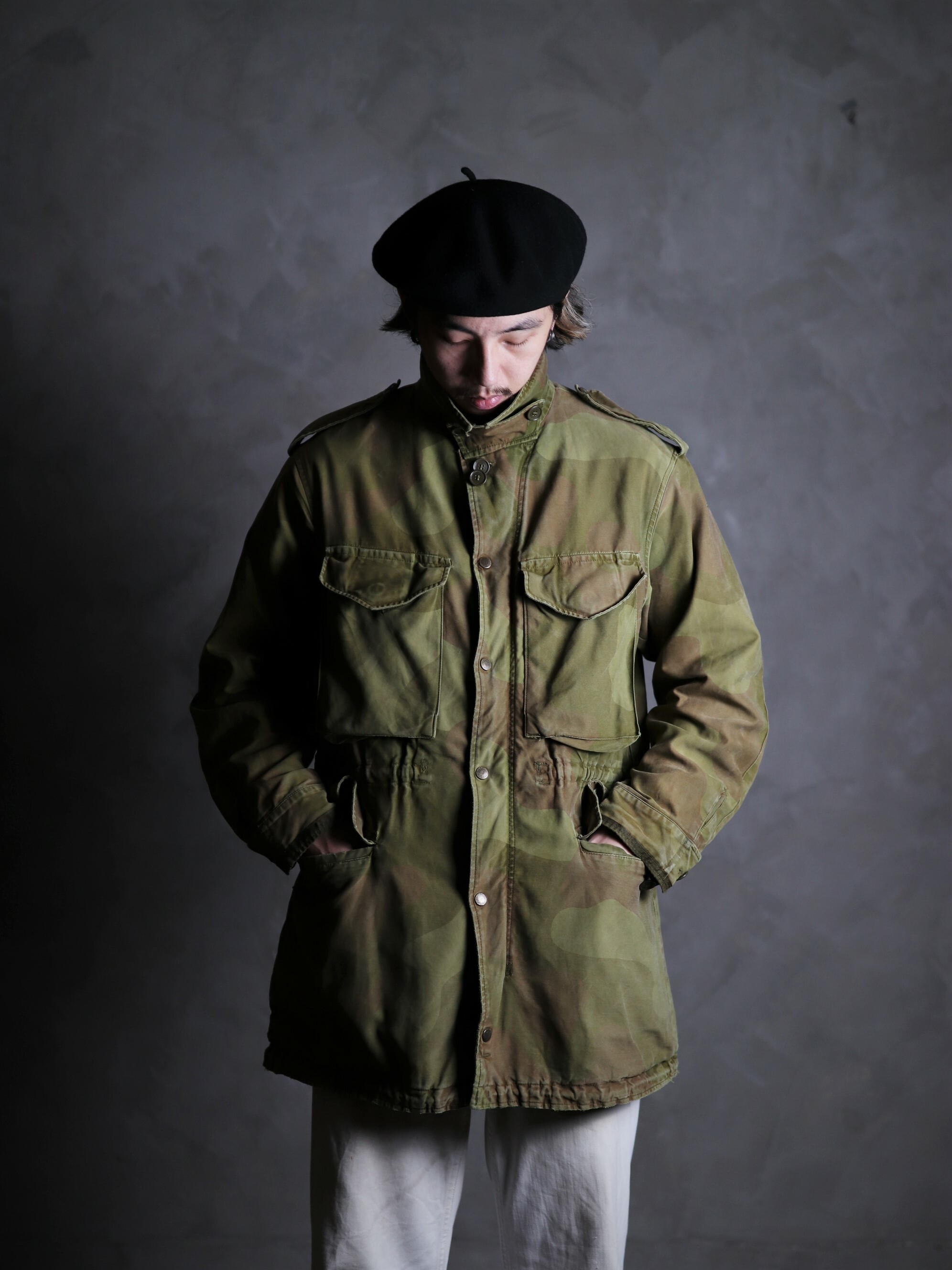 1980's Norwegian Army M75 Field Jacket Camo Type /1980