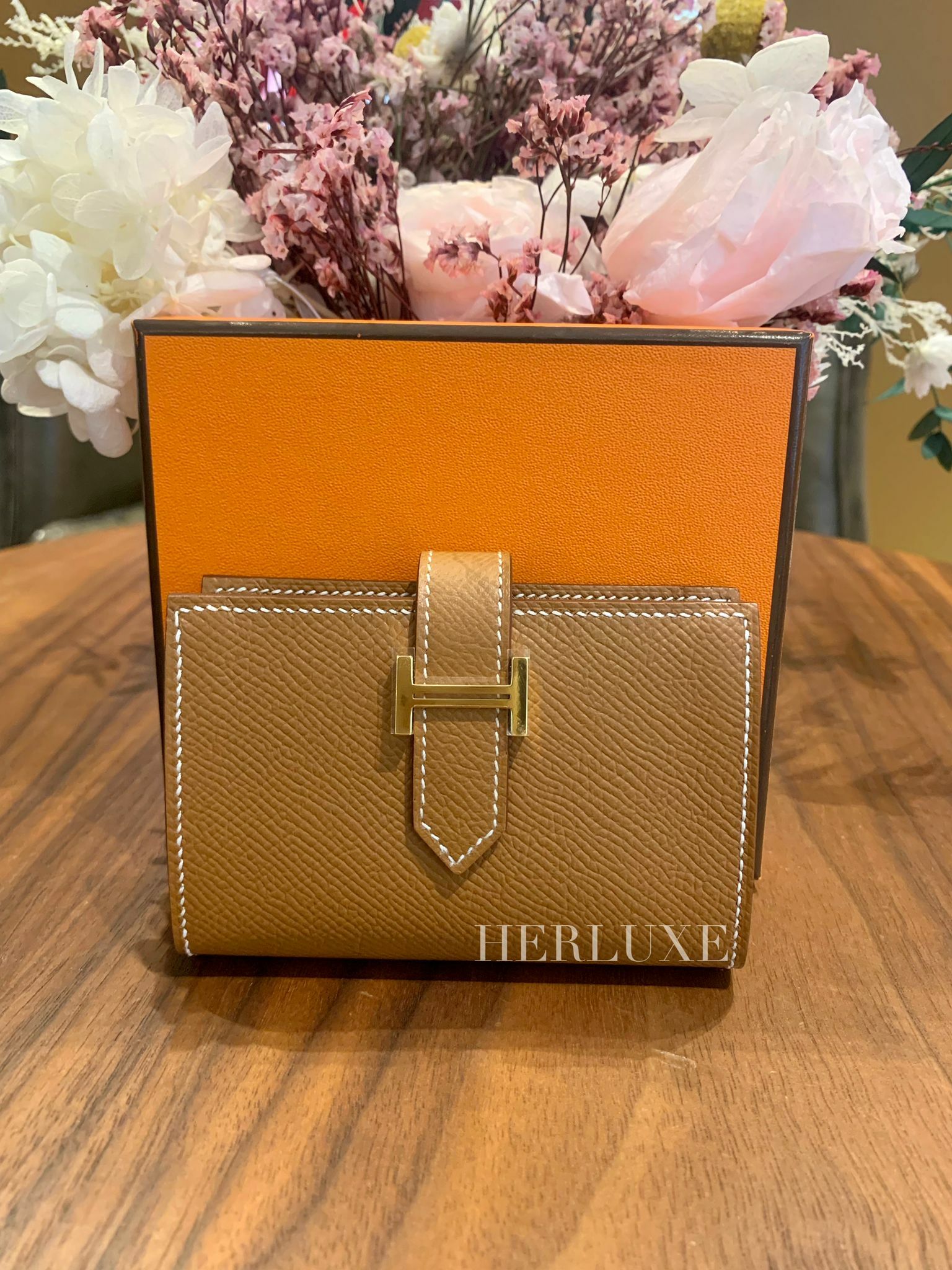 Bearn mini wallet 37 gold cc epsom