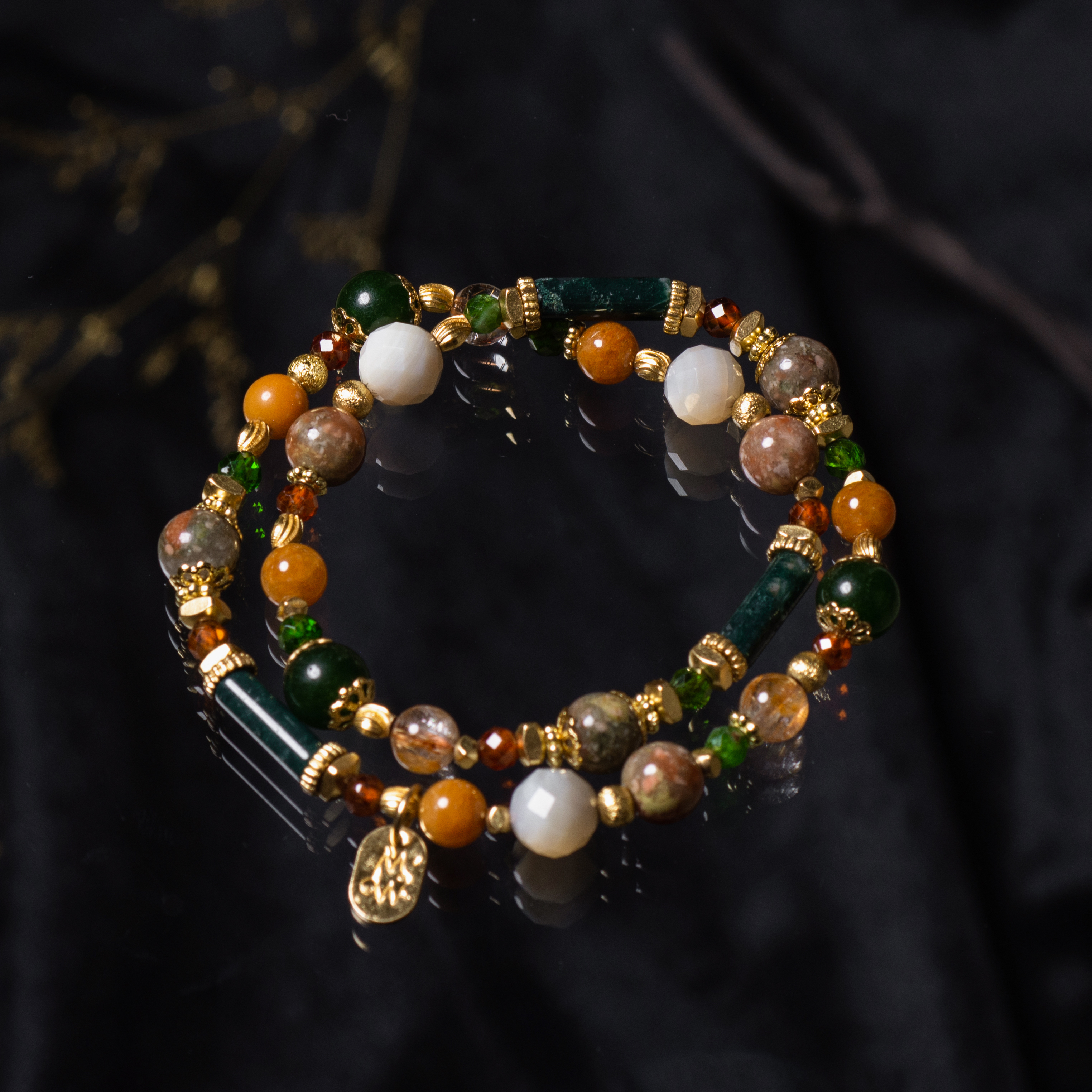 Crystal bracelet｜C1409-Unwavering Tranquility
