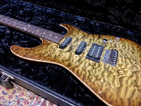 Tom Anderson 【已售出】Tom Anderson 電吉他 Drop Top Light Tiger Eye Burst 第 3 張圖片｜三峽吉他 / Bass