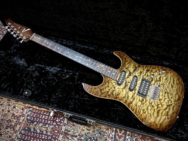 Tom Anderson 【已售出】Tom Anderson 電吉他 Drop Top Light Tiger Eye Burst — 三峽吉他 / Bass｜YA! 玩音樂