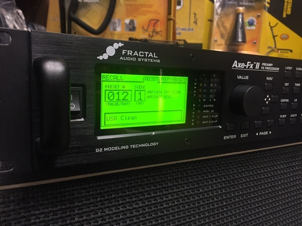 【中古】Fractal Audio Systems AXE FX II 旗艦級綜合效果器