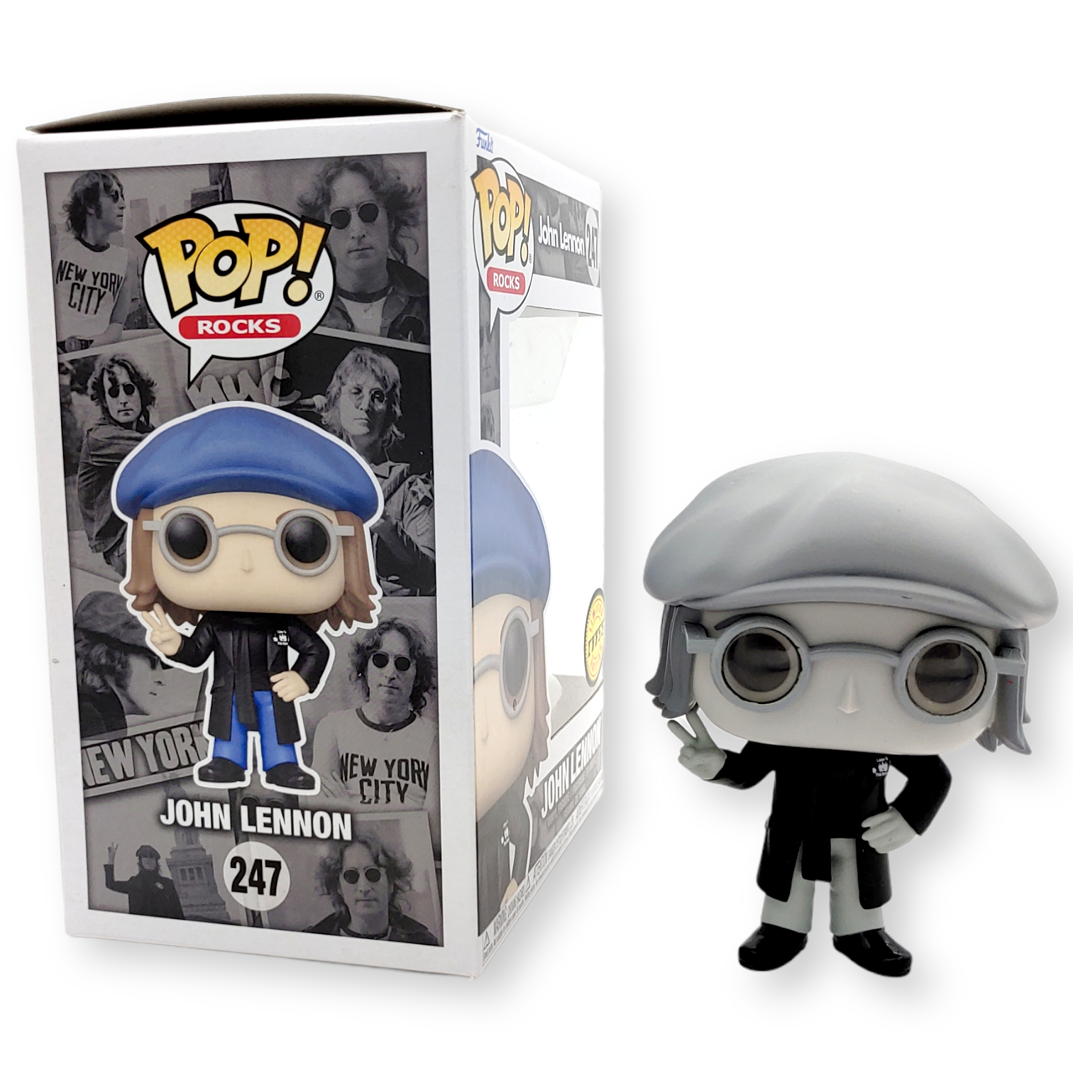 FUNKO POP <John Lennon>約翰連儂(Peacoat)(CHASE)-No.247