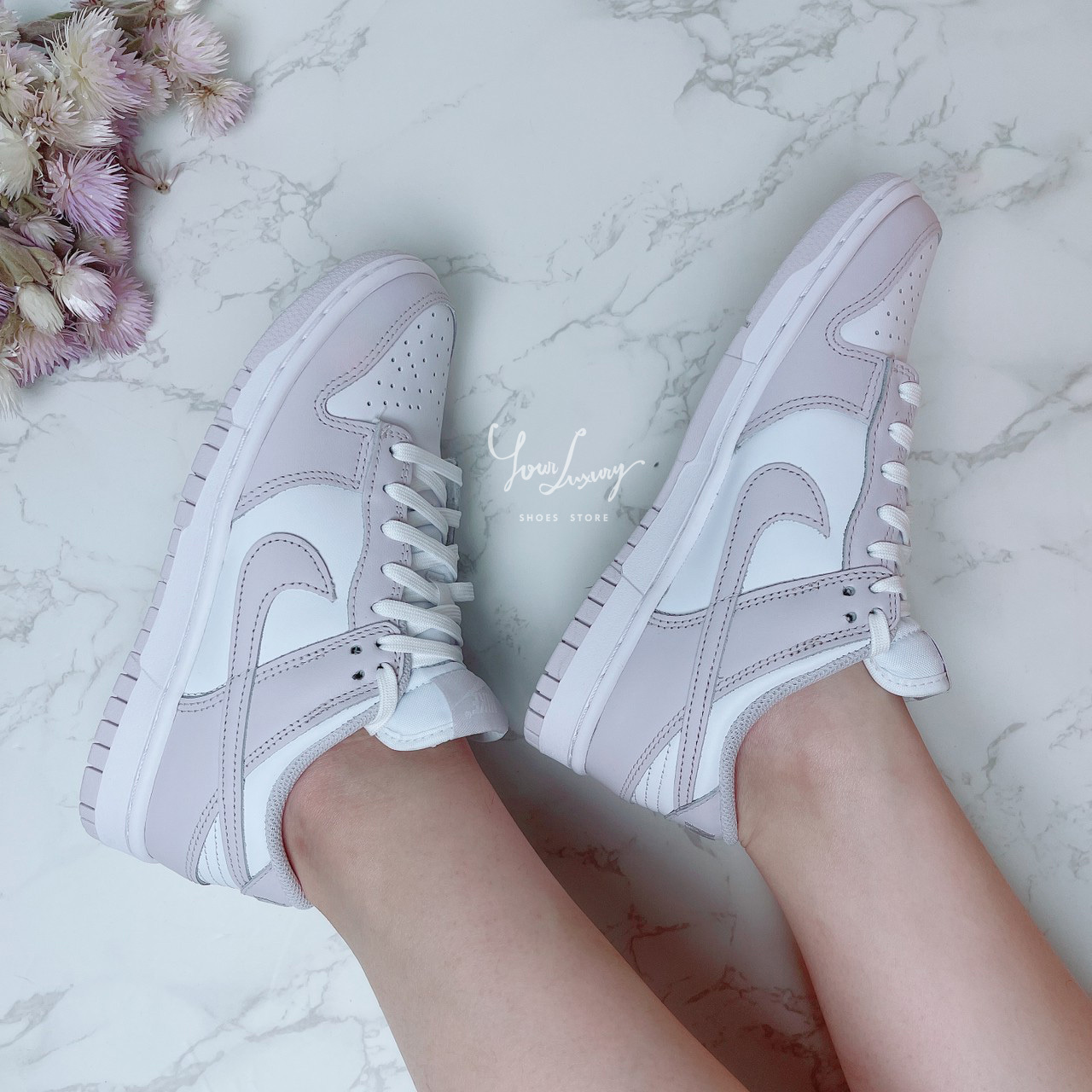 【Luxury】現貨特價 日本代購 NIKE DUNK LOW 薰衣草紫 香芋紫 熱門配色 網紅同款  百搭 正品販售