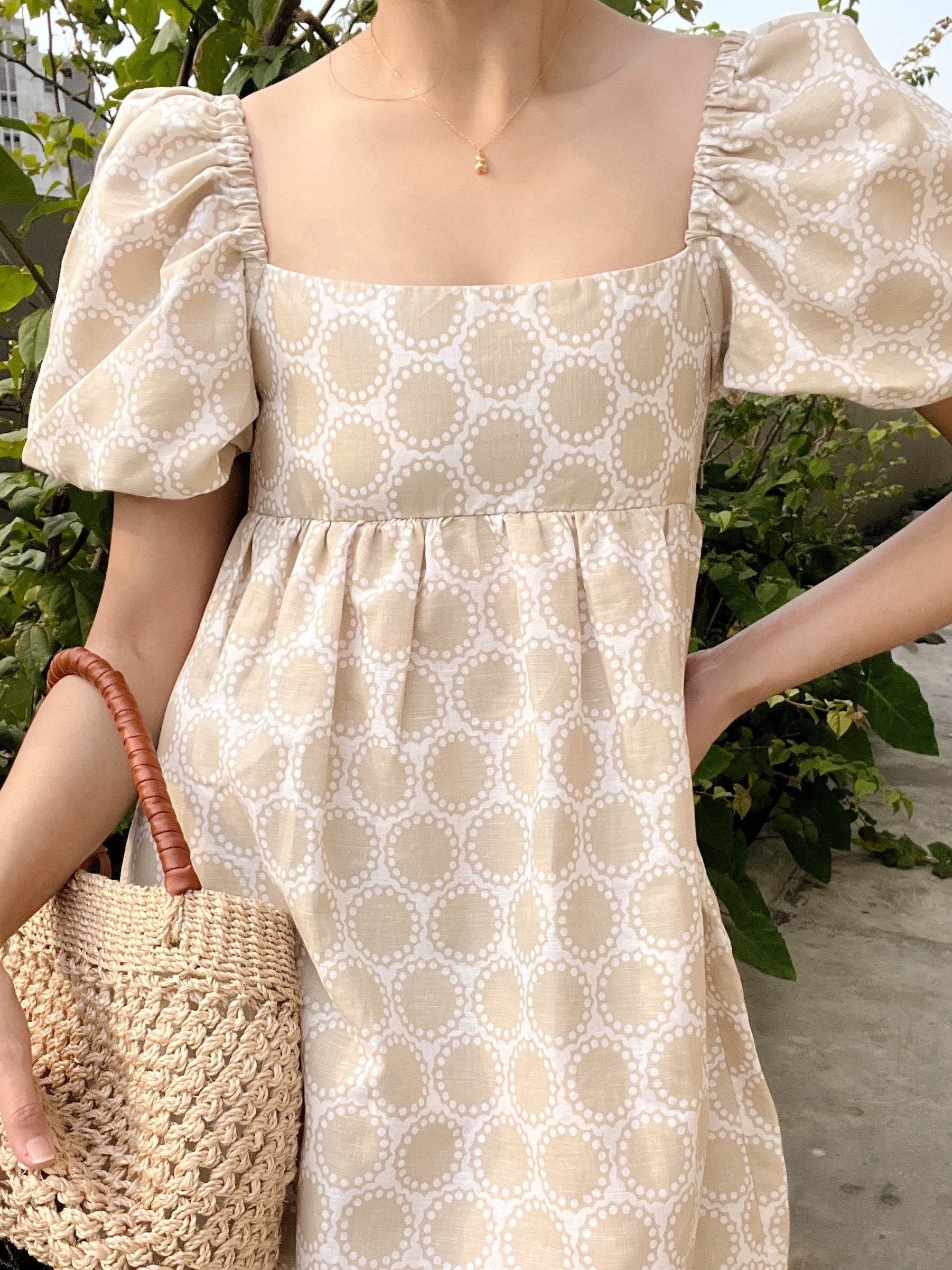 Astrid Dress - Dotted