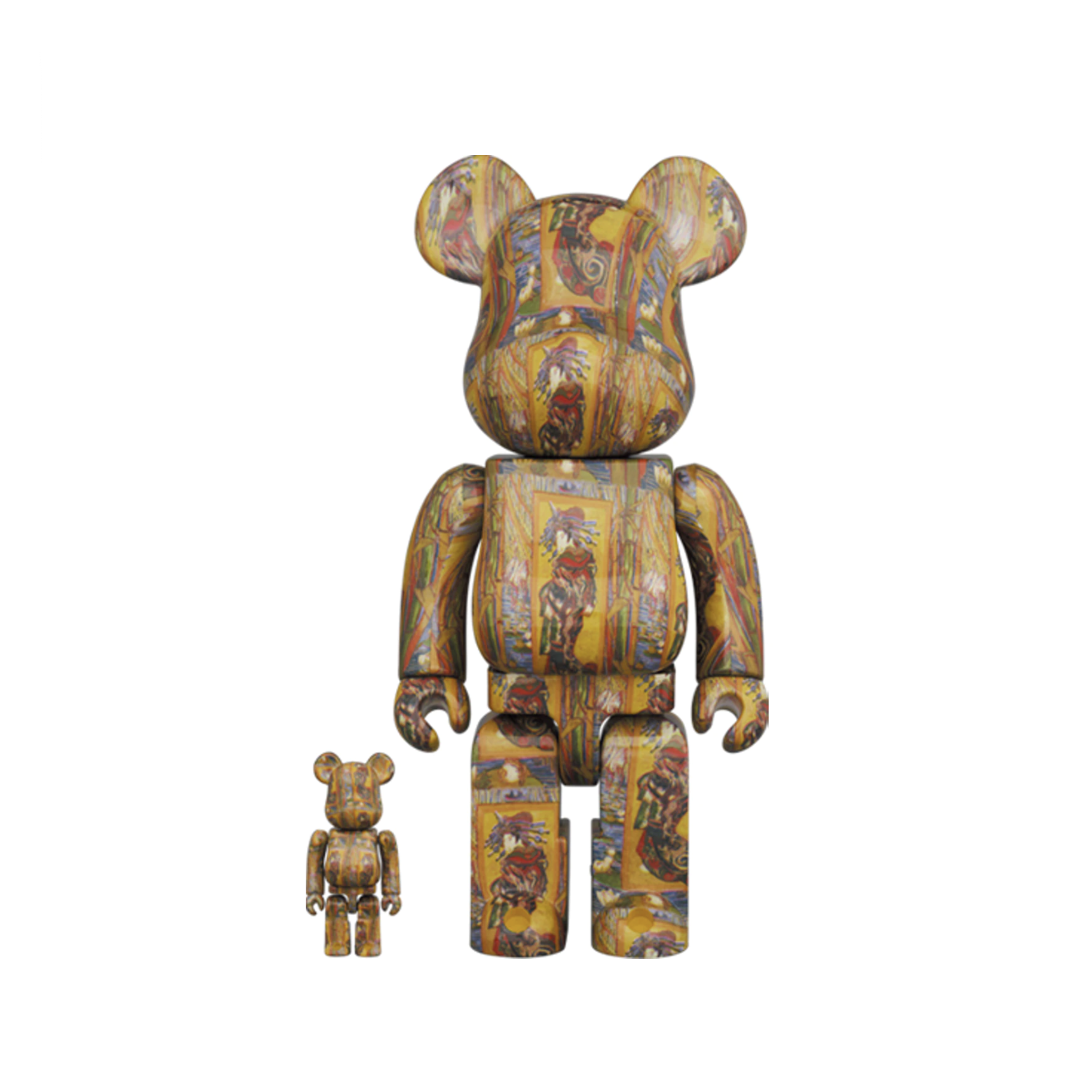 BE@RBRICK VINCENT VAN GOGH COURTESAN (AFTER ELSEN) 梵谷 400%+100%
