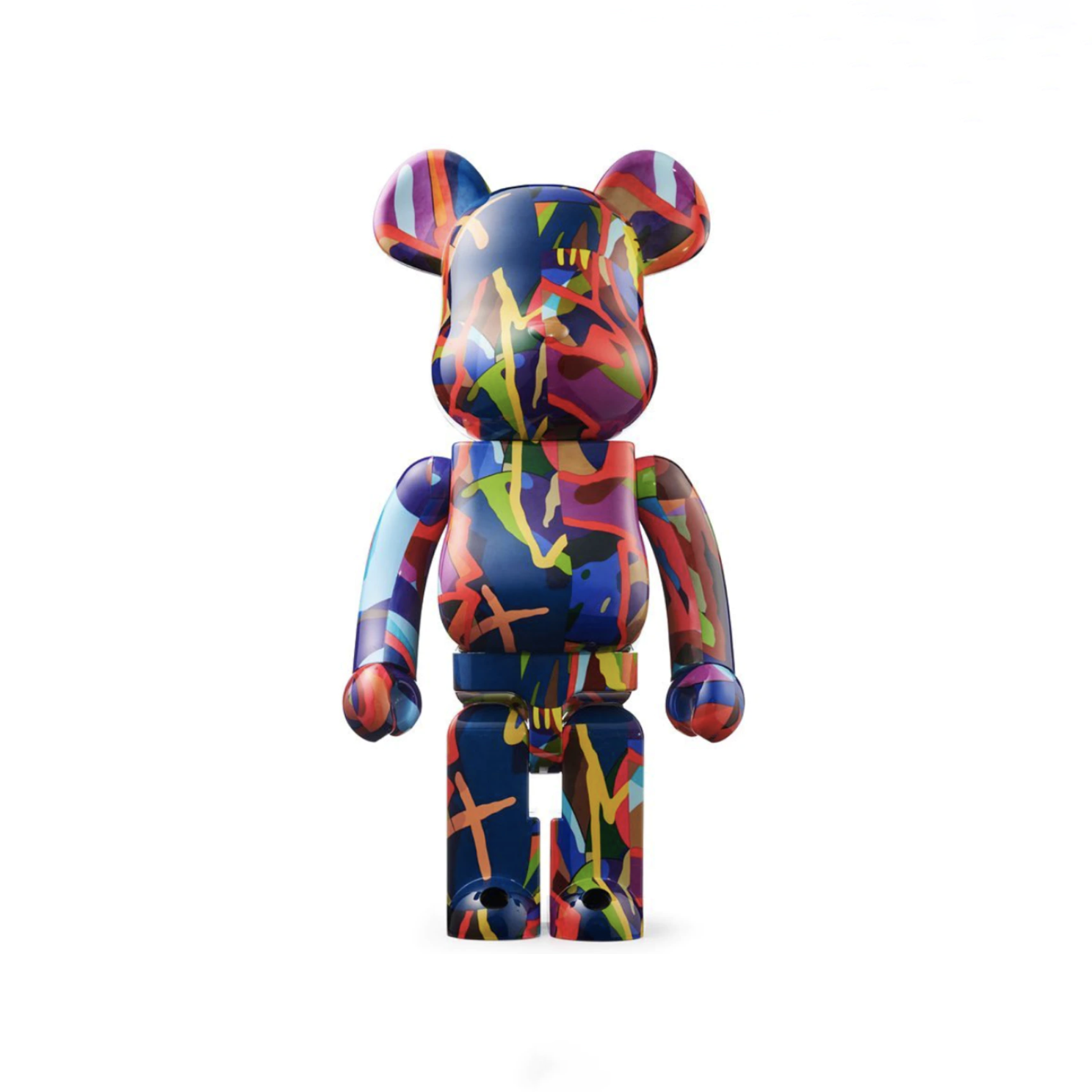 -(G27)-KAWS X BE@RBRICK TENSION (2021) 1000% TOKYO FIRST VER. 塗鴉