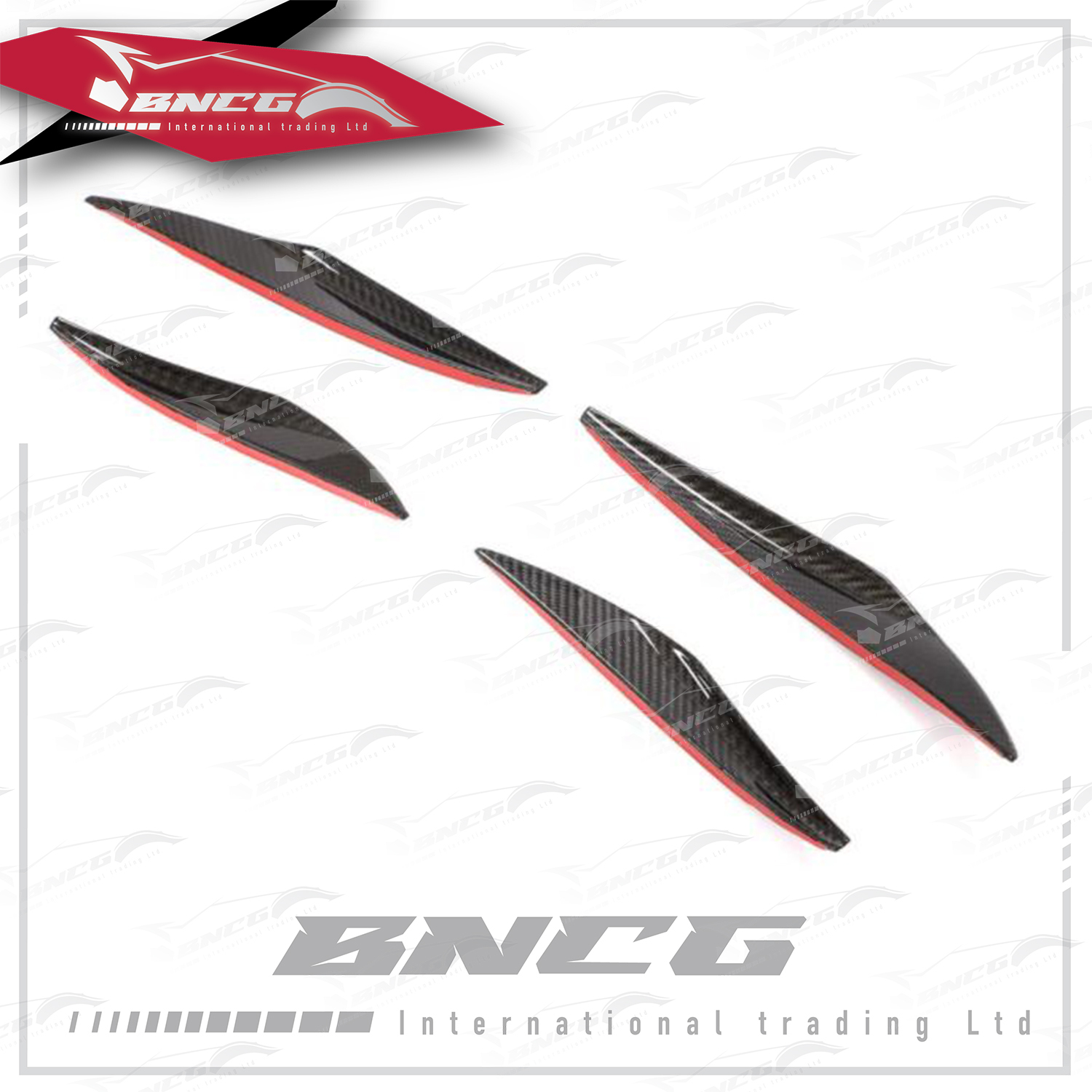 保時捷 Porsche 911 GT3 17-18年式 改裝 卡夢 乾碳纖維 空力套件 ED款 前保桿 風刀 【4件套】